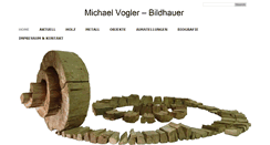 Desktop Screenshot of bildhauervogler.de